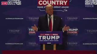 Trump takes questions part 2
