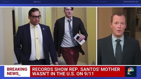 Immigration records show Rep. Santos' mother wasn't in U.S. on 911