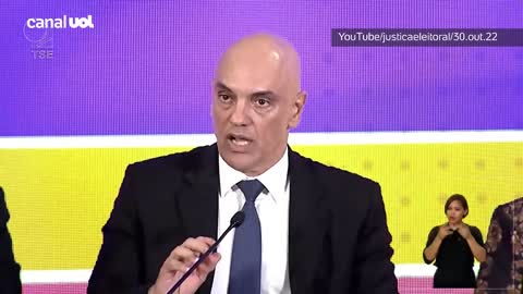 Alexandre de Moraes conversou com Lula e Bolsonaro após resultado das eleições