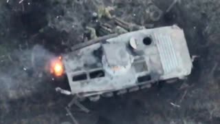 💥🇷🇺🇺🇦 Ukraine Russia War | Destruction of Russian BMP in Klishchiivka Attack | Nov 2023 | RCF