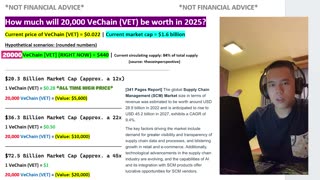 How Much Will 20,000 VeChain Be Worth by 2025? | (VET) Price Prediction