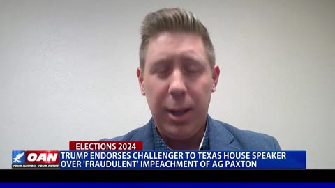 Trump Endorses Challenger To Texas House Speaker Over 'Fraudulent' Impeachment Of AG Paxton