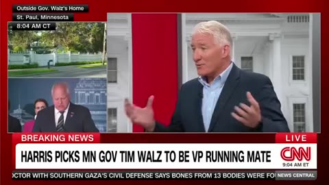 Kamala Harris selects Minnesota Gov. Tim Walz to be VP running mate | CNN News