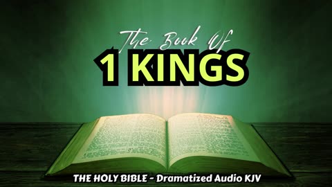 ✝✨The Book Of 1 KINGS | The HOLY BIBLE - Dramatized Audio KJV📘The Holy Scriptures_#TheAudioBible💖
