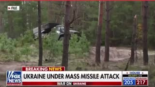 Ukraine under mass missile attack
