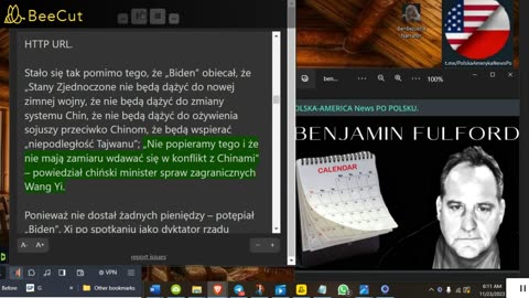 🔴Benjamin Fulford: 20 listopada 2023 r 🔴 Szatan został pokonany i teraz jego słudzy są łapani