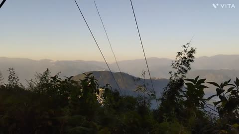 View of Kanchenjunga from Namchi Damthang road South Sikkim....🏔️