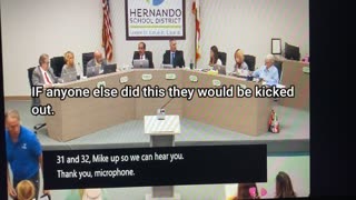 Shannon Establishing Transparency | (2/14/23 - HERNANDO COUNTY SCHOOL BOARD MEETING)