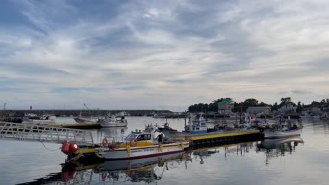 Beautiful Port of Jeju Island, Korea