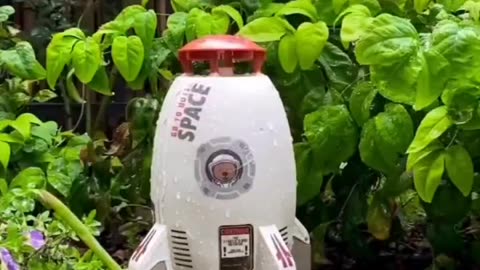 ,Water Sprinkler for Kids,Rocket Launcher Water Sprinkler, Outdoor Toys