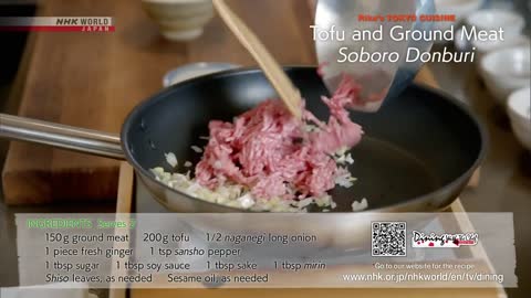 Chef Rika's Soboro Donburi [Japanese Cooking] - Dining with the Chef