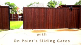 Cool Automatic Sliding Gate!