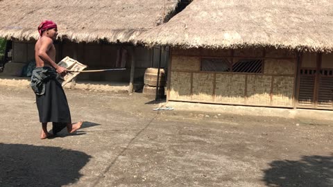 Sasak Tribal's dance of Lombok, Indonesia