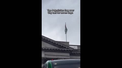 After Snubbing Israeli Ambassador, Dublin Flies The Palestinian Flag