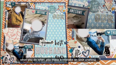 Stencils, Gesso and a Scrapbooking Disaster.