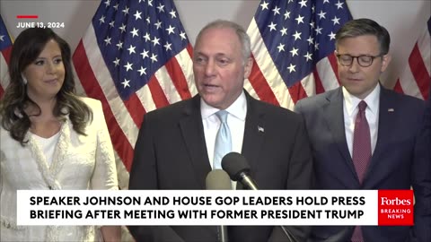 ‘We Are Incredibly Unified’: Steve Scalise Details Trump's ‘Resounding Speech’ To GOP