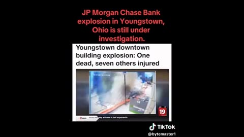 JP Morgan Chase Explosion ..