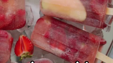 Watermelon Popsicles with a Spicy Surprise! #shorts #viral #foodhacks