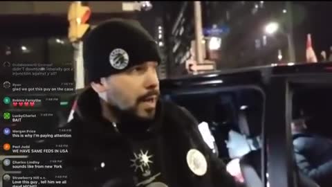 'Watch For This Fed Instigator' Feds are trying to create violent hate groups Ottawa Feb.8 2022