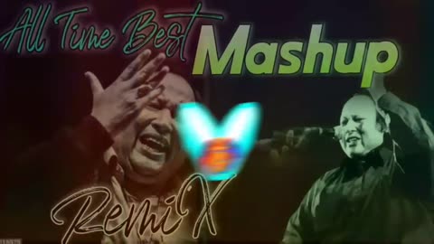 Nusrat Fateh Ali Khan Alltime Remix: Bass Boosted Mashup"?