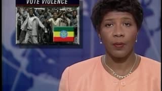 Ethiopia opened fire on crowds protesting election results June, 2005