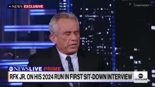 NEW – ABC News Censors Robert F. Kennedy Jr During His Primetime Interview