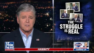 Hannity: Biden's walking a tightrope despite his bad balance