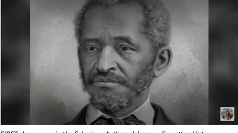 FIRST slave owner in the Colonies - Anthony Johnson