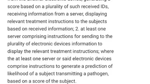 Pfizer took out a patent in 2021 for the purpose of remote contact tracing