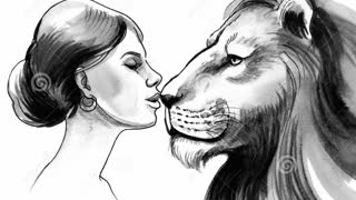 Nadia & the lion