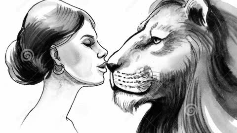 Nadia & the lion