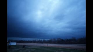 2023-02 Timelapse of rain clouds