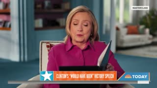 Hillary Clinton CRIES While Reading Acceptance Speech She Had Ready For 2016