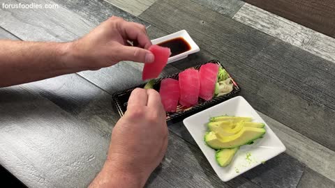 A NEW WAY to Eat Sushi/Nigiri