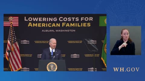 0418. President Biden Delivers Remarks on Lowering Costs for American Families