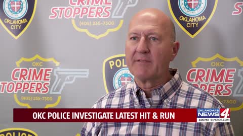 OKC Police investigate latest hit and run