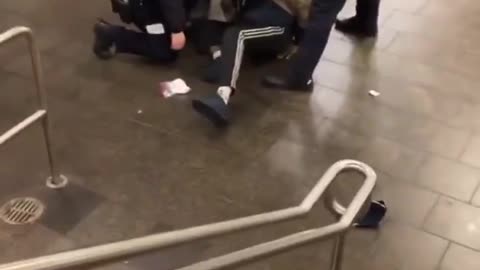 Cops punch homeless mentally unwell man