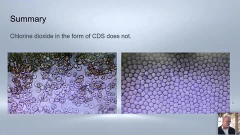 What chlorine dioxide does to your blood 😱