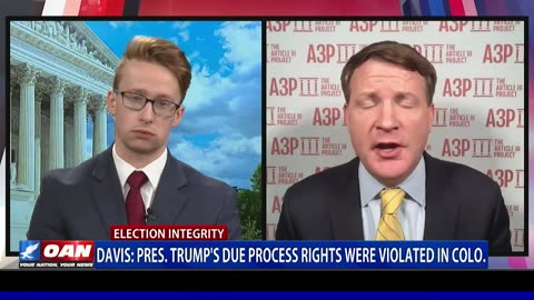 Davis: Pres. Trump's Due Process Rights Were Violated In Colo.