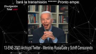 13-ENE-2023 Archivos Twitter 14 - Mentiras RusiaGate y Schiff Censurando