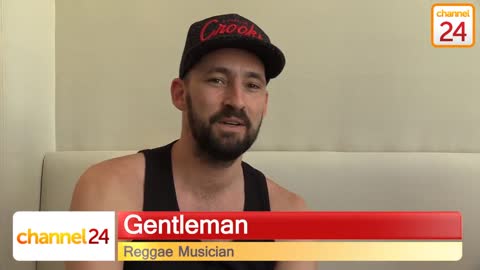 German Reggae Artist Gentleman does a Reggae Flow shoutout to