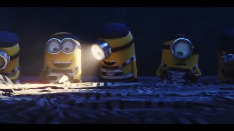 Minions mimic movie 2017-Despicable me 3 funny animation Moments