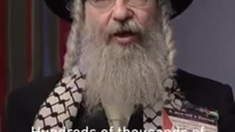 Rabbi Yisroel Dovid Weiss from Neturei Karta International (Nakba Day)