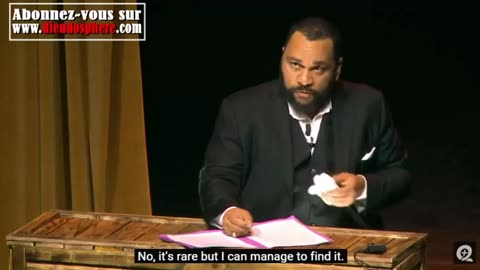 Dieudonné comedy show - Child and organ trade - French english subs