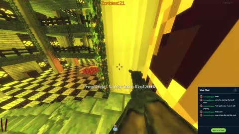 Playing COD Waw Zombies: "Desert Minecraft Tower" and "Changed"