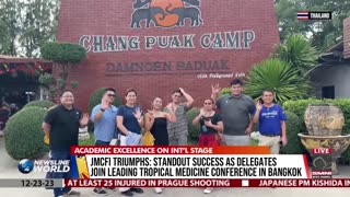 JMCFI triumphs: standout success as delegates join leading tropical medicine conference in Bangkok