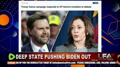 TRUMP-VANCE CAMP RESPONDS TO KAMALA’S INVITE