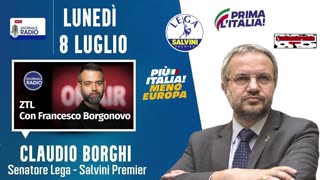 🔴 Sen. Claudio Borghi, su Giornale Radio, ospite a "ZTL" di Francesco Borgonovo (08/07/2024).
