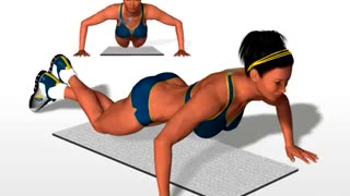 Chest Exercise Woman