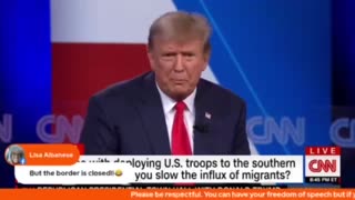 President Trump on CNN Town Hall- May 10, 2023